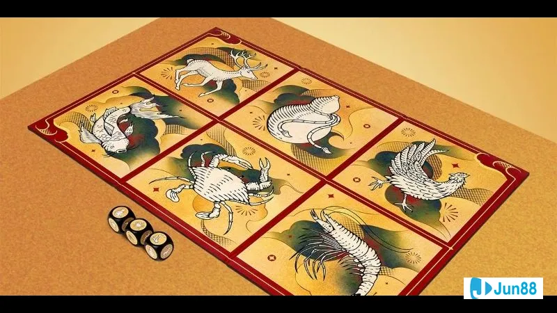 Dealer demonstrating shaking technique